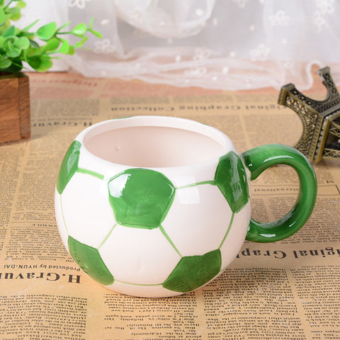 Soccer Fanatic Ball Shaped Mug