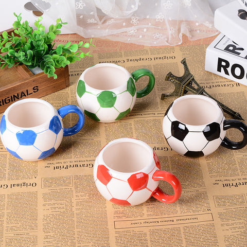 Soccer Fanatic Ball Shaped Mug