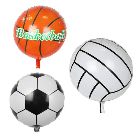 Sporty Ball Shaped Foil Balloon