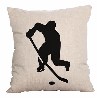 Geometrical Lovely Pillow  Printed Linen