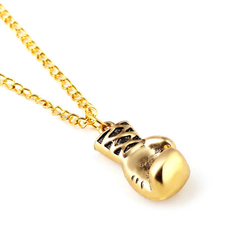 Icy Boxing Glove Pendant