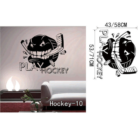 Get Swoll Hockey Wall Stickies