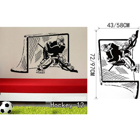 Get Swoll Hockey Wall Stickies