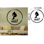 Get Swoll Hockey Wall Stickies