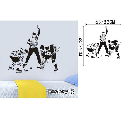 Get Swoll Hockey Wall Stickies