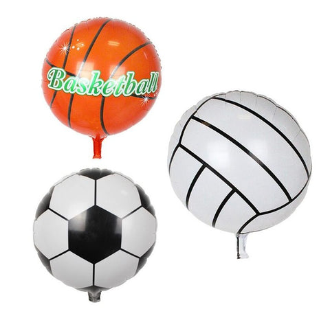 Sporty Ball Shaped Foil Balloon